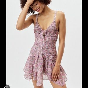 For Love & Lemons Kacey Mini Dress